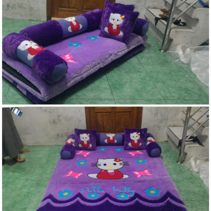 Sofá cama Dobrável 2 em 1 Divertido Vários Personagens