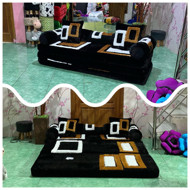 Sofá cama Dobrável 2 em 1 Divertido Vários Personagens