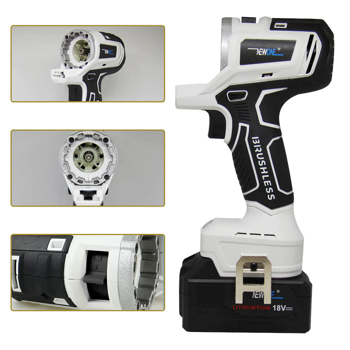 Kit 10 em 1 Parafusadeira Furadeira Lixadeira Serra Martelete Elétrico