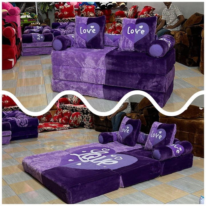 Sofá cama Dobrável 2 em 1 Divertido Vários Personagens